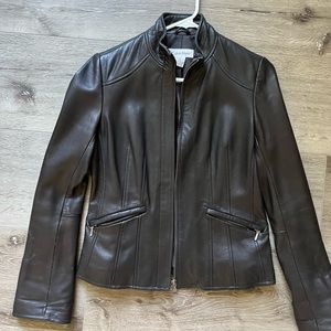 Calvin Klein leather jacket